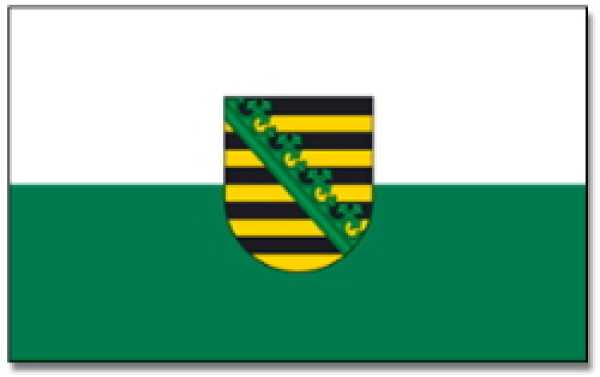 Stock banner material, approximately 30 x 45 cm, Sachsen