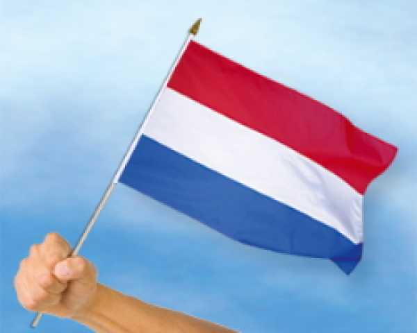 Stockflagge Niederlande