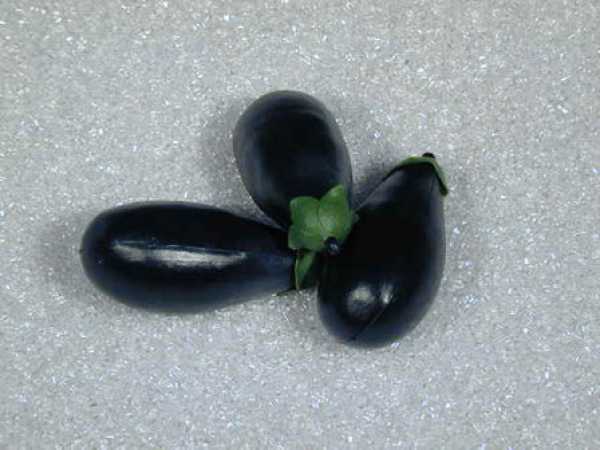 Aubergine, 3-teilig