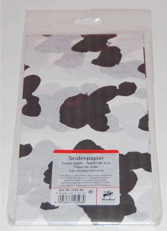 Tissue paper, cow, 50x70 cms, 5 sheets