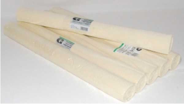 Record-Krepp Glycine, 70 cm x 10 m, beige
