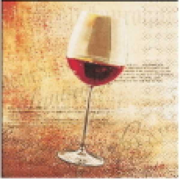 Servietten "Classic Red Wine", 25 x 25 cm
