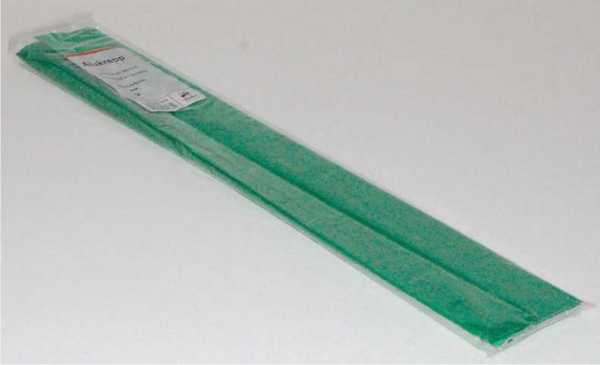 Alu crepe, green, 50 x 100 cm