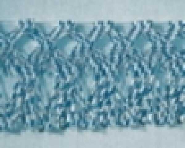 Fransen Girlande 10 m, 16 x 50 cm, Raute