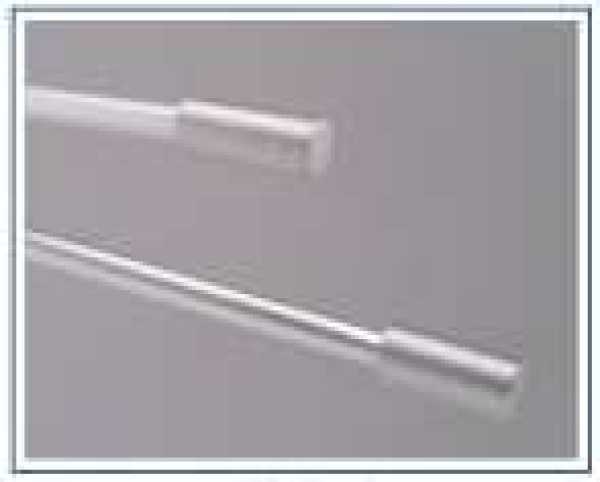 Banner rods Aluminium silver