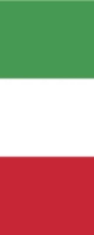 Tischbanner ,15 x 25 cm, Italien
