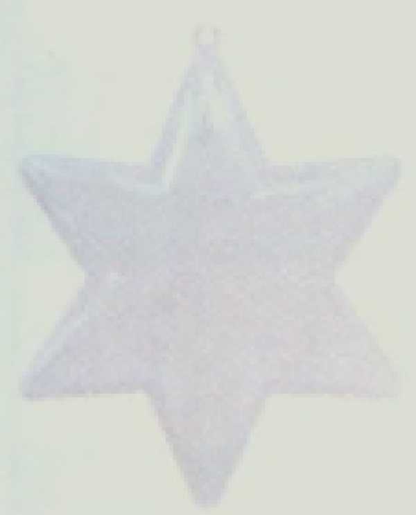 decorative star, 140 mm