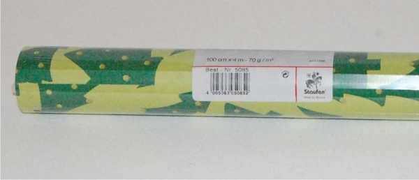 Natron-Kraftpapier, Chrismas News6, 100 cm x 4 m Rolle