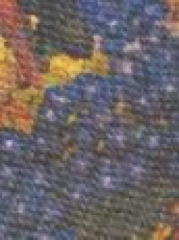 Stoff Weinlaub blau