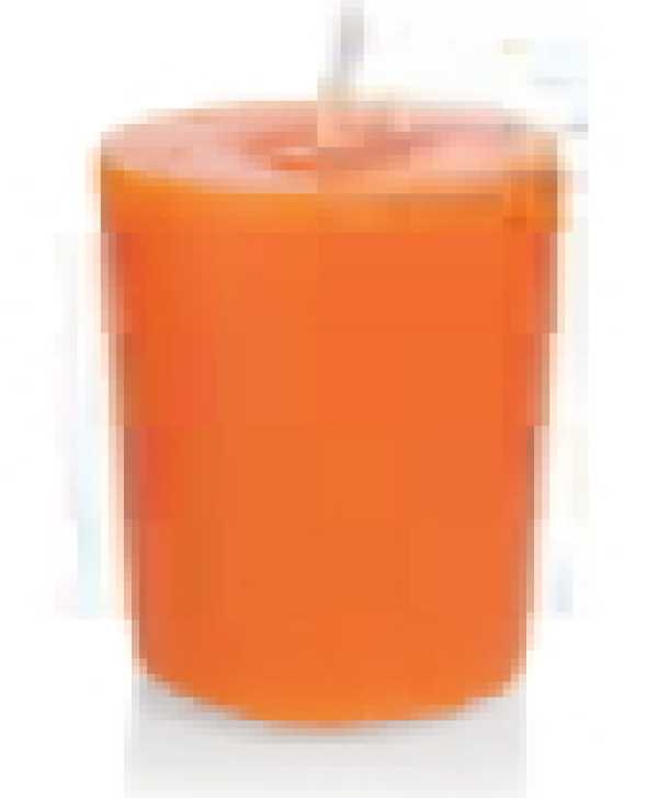 Scented candles "orange", 24-pack