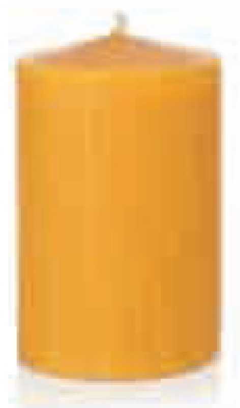 Beeswax candles, natural, 120 mm, 4-pack
