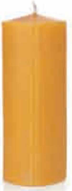 Beeswax candles, natural, 200 mm, 4-pack