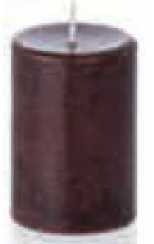 AUSLAUFARTIKEL!!!---Marble Style Candle, schoko, 12-er Pack