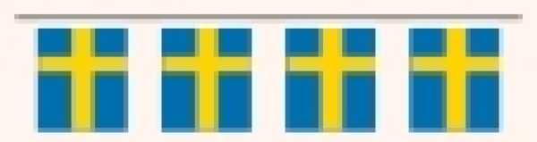 Flags chains Sweden