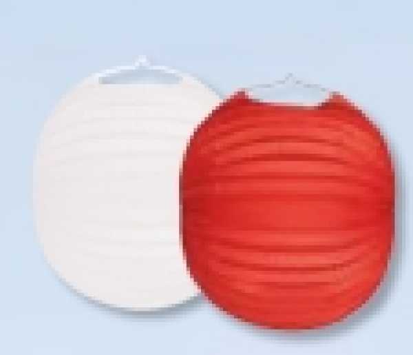 Balloon lanterns around 24 Ø