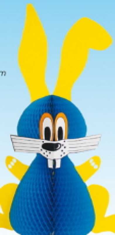 Papierhase, 70 cm