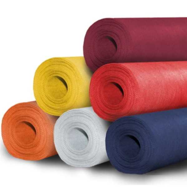 PP polypropylene, tablecloth roll, 80 cm, 25 m, redh roll, 80 cm, 25 m, white