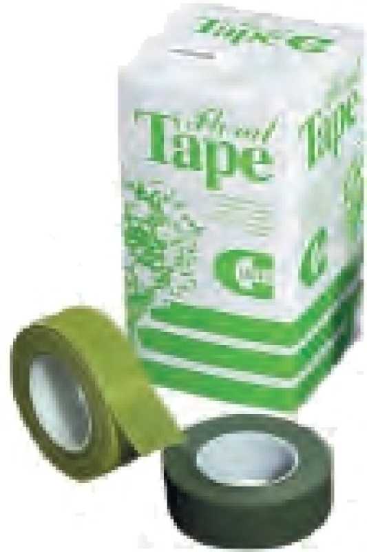 floral tape 26 mm x 28 m, light green, 6 rolls