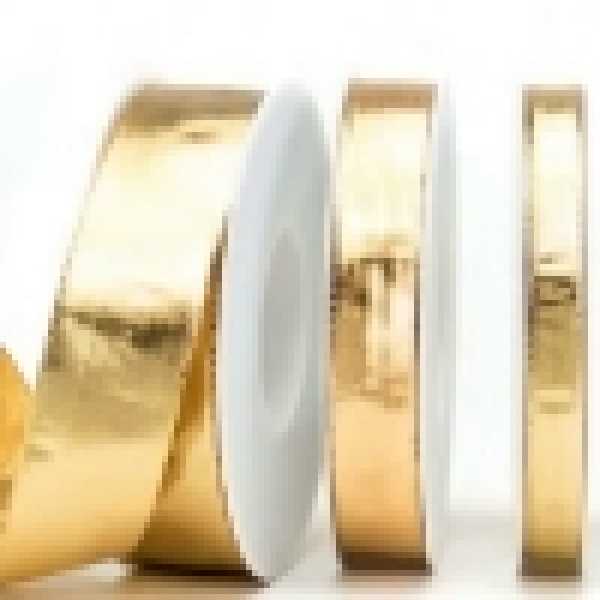 Glitzerband mit Drahtkante