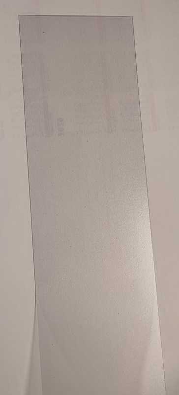 Dekostreifen PVC B1, 915 x 107 mm, 0,7 mm stark