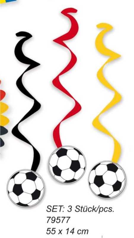 Dekospiralset ball 3 pieces