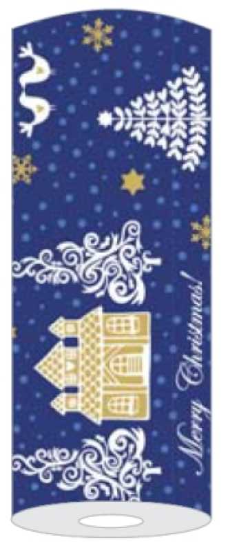 ELLA LICLASS - TABLE RUNNERS 40 cm x 24 m, Blue 82160