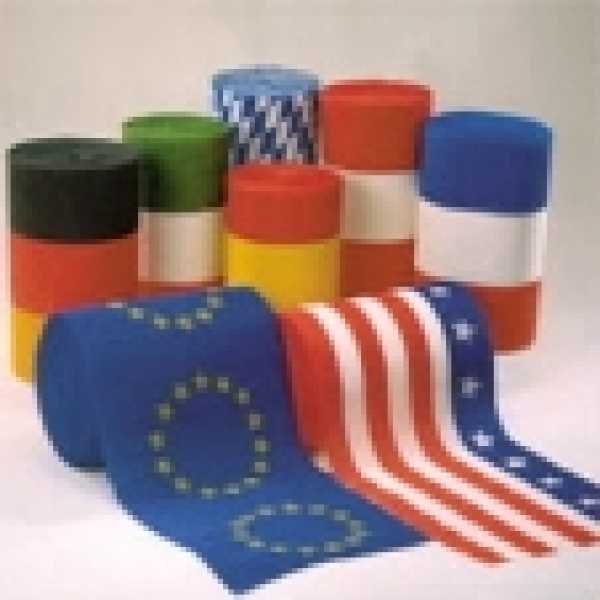 flag crepe, 24 cm x 50 m