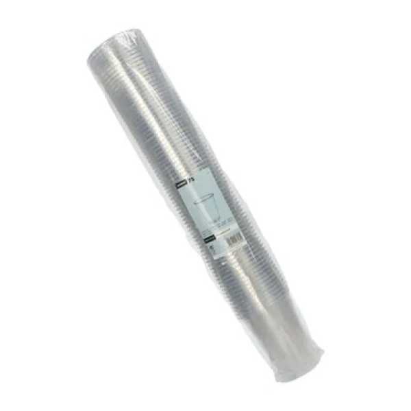 75 Plastikbecher (PS) 0,4 l Ø 9,5 cm · 12 cm klar mit Schaumrand