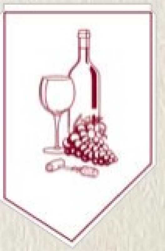 Weinmanschette BORDEAUX Prägung, 150 Stück