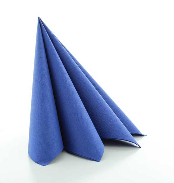 Serviette Royalblau aus Linclass® Airlaid 40 x 40 cm, 50 Stück