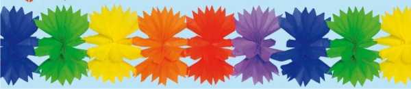 Cross garland 4 m, 25 x 25 cm