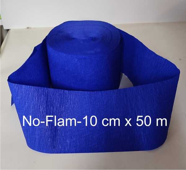 No-flam-Krepp-Dekoband B1, 10 cm x 50 m