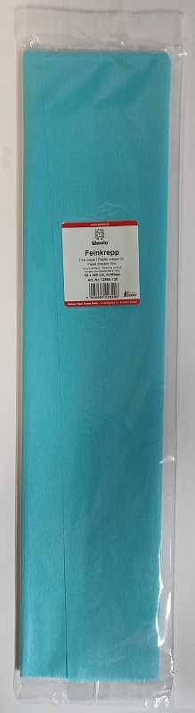 Bastel-Feinkrepppapier, lichtblau, 50 x 250 cm