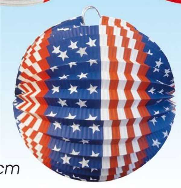 Ballonlaternen Nationen 26 cm Ø