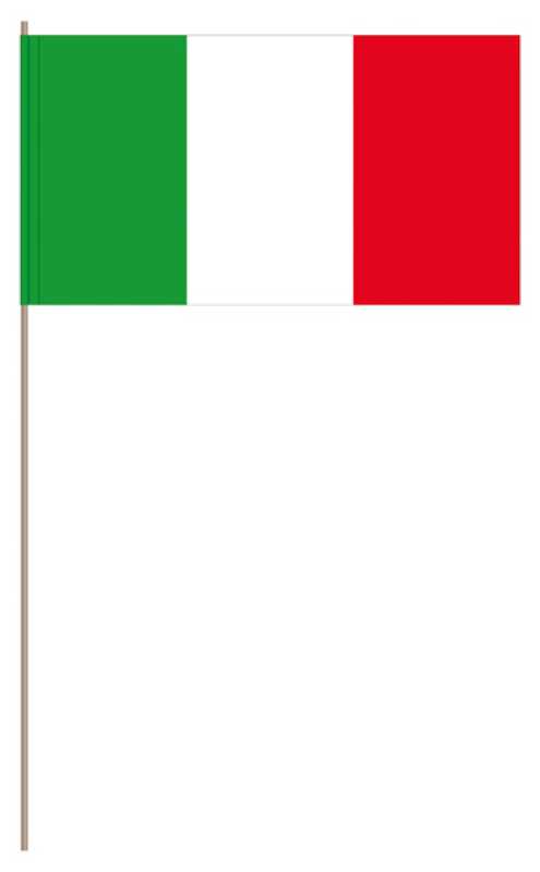 Paper flags NRW / Italy, 12 x 23 cm