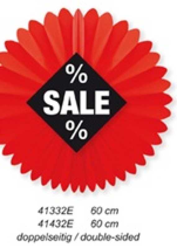Deckenhänger Rosette, % SALE, 60 cm Ø, zweiseitig