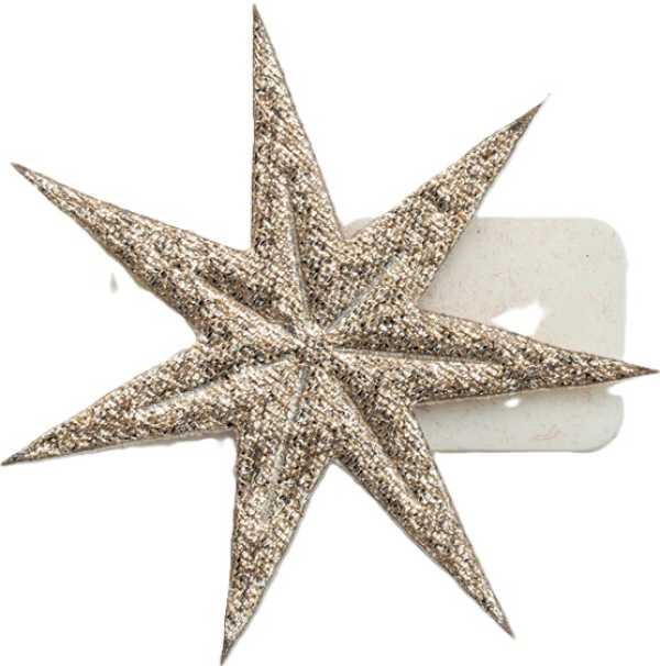 Textilstreuartikel "Noblesse", goldmetallic, Ø 32 mm, 100 im Pack