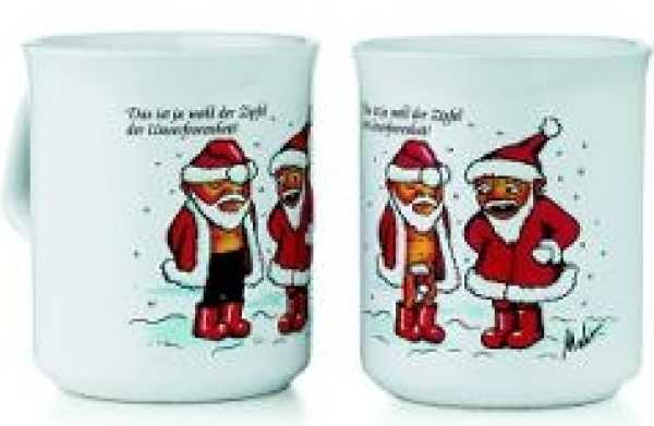 Chistmas cup of "Zipfel", 9,5 cm height