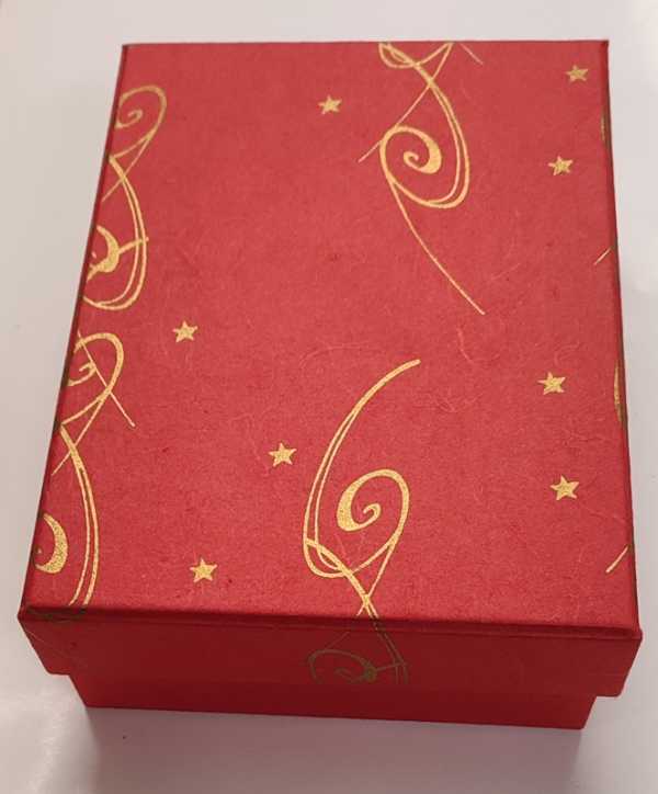 Pulsar Boxen-Set Strohseide® Print Festivities  rot, 5in1