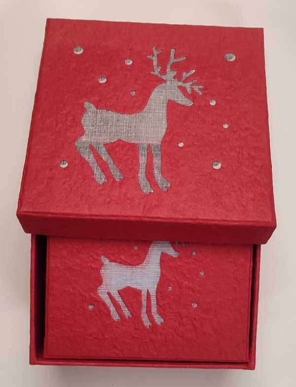 Pulsar Box Set Reindeer Natural Paper Red, 5-in-1