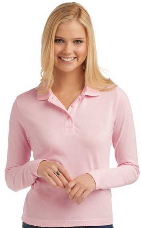 Damen Polo-Longsleeve
