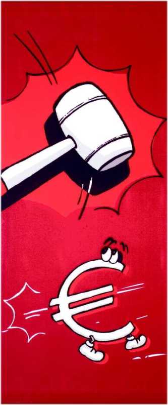 Dekobanner "Hammer", 75 x 180 cm