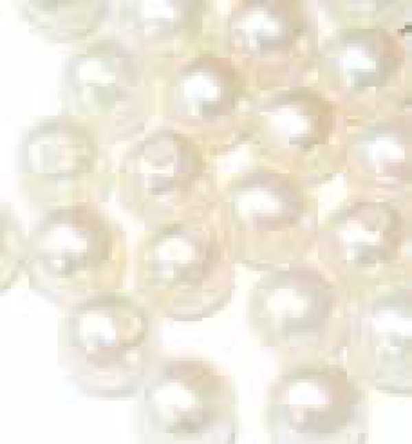 Perlen lose, 1,5 Durchmesser, creme