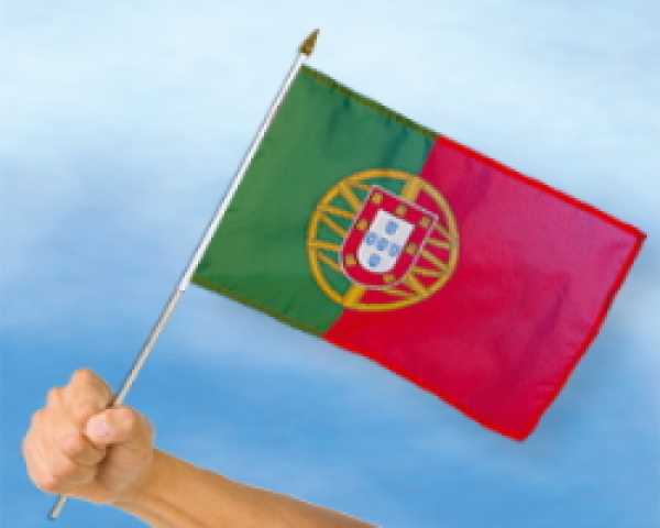 Stockflagge Portugal