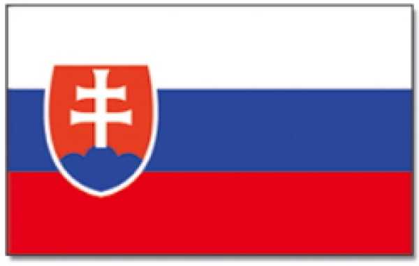 Stockflagge Slowakei