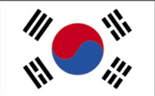 mini flags South Korea