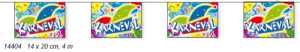 Carnival flag chain 4 m