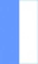 Paper flags chains, blue / white 5m