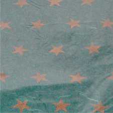 Strohseide Print Sterne, 70 x 100 cm, moos/gold, 10 Bogen