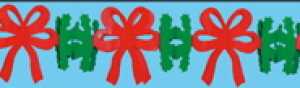 Loop garland green-red